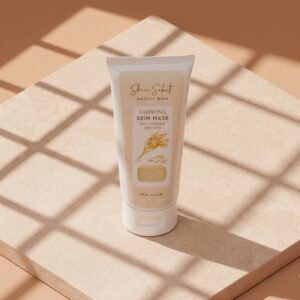 Glowing skin mask