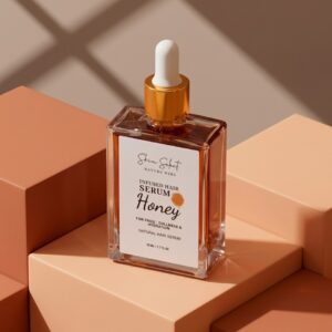 Honey infused hair serum