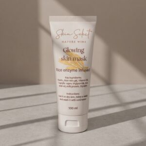 Glowing skin mask