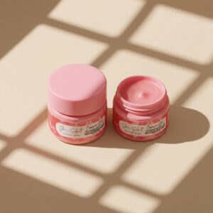 Crimson glow lip mask