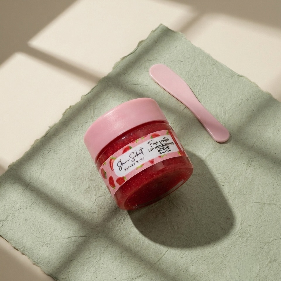 Fresh smoothie lip scrub