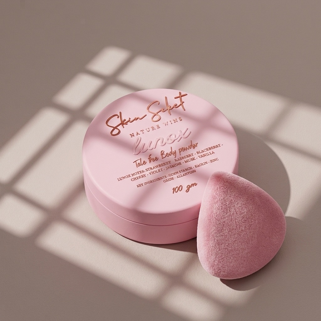 Lunox body powder (Burberry her)