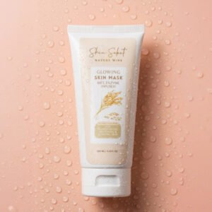 Glowing skin mask